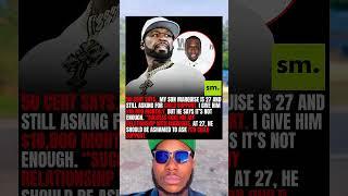 50 Cent BLASTS Son Marquise: ‘27 & STILL on Child Support?! $10,800/Month NOT ENOUGH?!’  #shorts