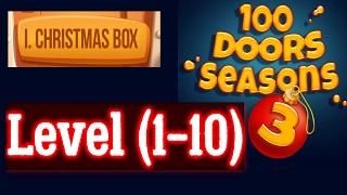 100 Doors Seasons 3 Level (1-10) Christmas box level 1 2 3 4 5 6 7 8 9 10