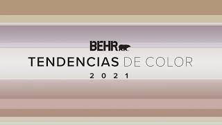 BEHR® Tendencias de Color 2021