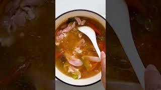 Easy Chinese chicken noodle soup #easyrecipe