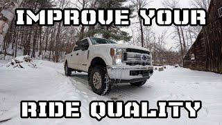 How To Improve The Ride Quality Of Your Ford Super Duty Truck