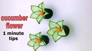 cucumber flower design by hand #flower