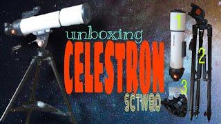 Unboxing/ Installing Celestron  SCTW80