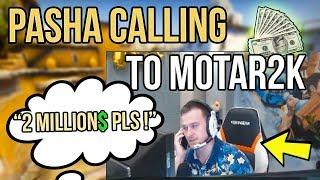 CS:GO: TWITCH FUNNY MOMENTS # 2 PASHA CALLING TO MOTAR2K