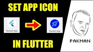 Set APP ICON  in FLUTTER