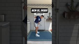 Iron vs. Driver: Rotation