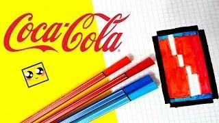 БАНКА КОКА-КОЛЫ( COCA -COLA)PIXEL ART!