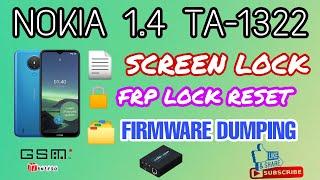 NOKIA 1.4 TA-1322 / I.S.P PIN OUT / HARD RESET / SCREEN / FRP LOCK REMOVE / F.W READ  MEDUSA PRO