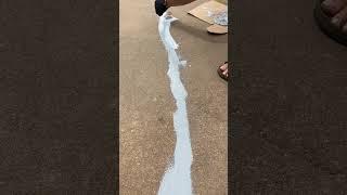 How To Fix Cracks In Concrete! Easy DIY concrete repair