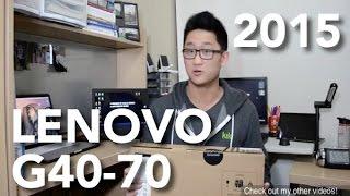 Lenovo G40-70 Laptop Unboxing!!! + Quick Review (2015)