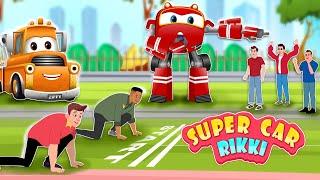 Supercar Rikki Teaches a lesson to STOP Bully Kids in the Park!