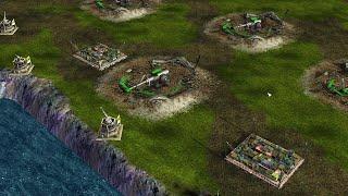 GLA Demolition vs 7 Nuke China - Command & Conquer Generals Apocalyptic