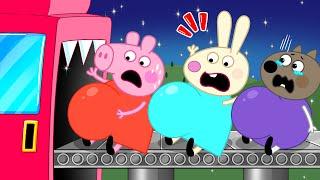 Brewing Cute Baby & Cute Pregnant - Baby Factory - Peppa Pig Funny Animation