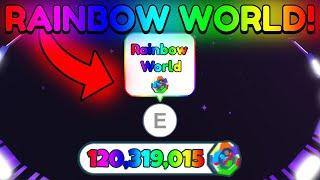  *NEW* RAINBOW WORLD *LEAKED* IN PET SIMULATOR X! NEW CURRENCY, PETS & MORE! (Roblox