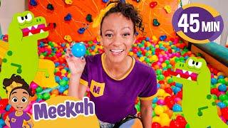 Meekah's Ball Pit Sports Fun! | Educational Videos for Kids | Blippi and Meekah Kids TV