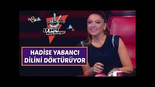 O Ses Türkiye - Hadise Yine Yabancı Diliyle Döktürdü!