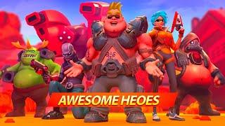 Mad Heroes - Frag Hero Shooter - Gameplay Walkthrough (Android, iOS)