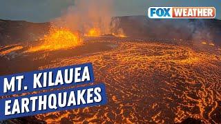 Thousands of Earthquakes Strike Mount Kilauea Volcano in Hawaii