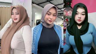 BAJU KETAT HIJABERS TIKTOK PAMER BOBA || Kumpulan Pargoy Goyang Tiktok Pemersatu Bangsa