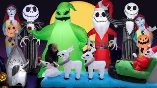 All The Nightmare Before Christmas Inflatable Unboxing Videos We've Ever Made!