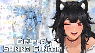 Gunpla Handcam: Custom #3 Light Blue Shining Gundam