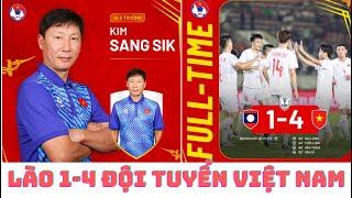 Lào 1-4 Đội tuyển Việt Nam - Văn Toàn - Văn Vỹ - Hai Long - Tiến Linh & HLV Kim Sang Sik