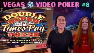 Fun Times with Debbie at Red Rock  Vegas VP ️ 8 E502 #videopoker,#casino,#gambling