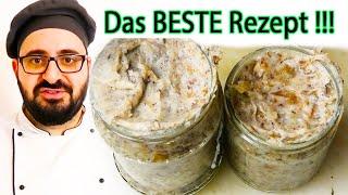 Schmalz auslassen, Griebenschmalz und Apfel-Zwiebel-Schmalz selber machen [Deutsch]