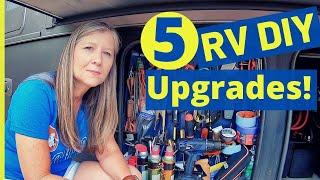 DIY RV Improvements (GAME CHANGERS!!) Full TIme RV