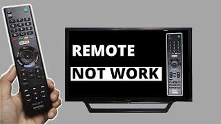 Sony Bravia | How to Fix Sony TV Remote Not Working