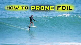 How to prone FOIL | SURF FOILING