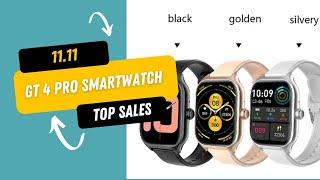 11.11 Mega Deal! GT4 Pro Smart Watch for Rs 1499 Only | RMG Traders® Hot Sale