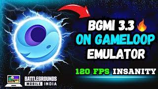 PLAY BGMI 3.3 IN PC WITH GAMELOOP EMULATOR | Best emulator for low end pc | Ultra HD + 120 fps 