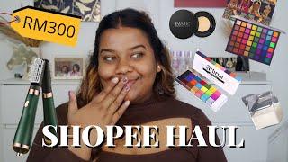 Shopee Haul (worth RM300) : Makeup, Hair Stuff, Coffee Mugs and Furniture | Ashyy Edward