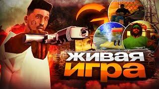 ЖИВАЯ ИГРА в ГЕТТО на GAMBIT RP в GTA SAMP!