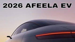 New Design !! 2026 Afeela EV Sedan | Luxury Look | Luxurious Interiors