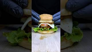 Veg Burger  ASMR #shorts