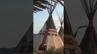 Unveiling American Cultural Icons: Teepees #shorts
