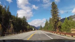 Driving Through Mazama, Washington