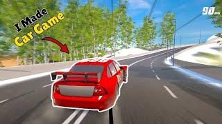 I Made Car Game for Mobile Without Coding || #unity3d #devlog