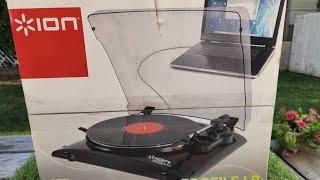 New ION PROFILE PRO USB Turntable Mac & PC Soft Ware Turn Records into MP3s