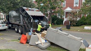 Garbage Truck VS Bulk Piles