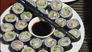 Easy homemade korean kimbap/ sushi | Quarantine