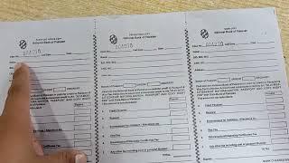 Fill Passport Form Fee In National Bank 2023