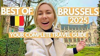 BRUSSELS, BELGIUM (2025) - Top Things YOU SHOULD Do, Eat, See In Brussels I Brussels Vlog I Belgium