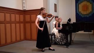 Brahms Scherzo (F.A.E.) | Ilva Eigus and Sofya Menshikova