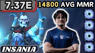 7.37e - Insania LICH Hard Support Gameplay 22 ASSISTS - Dota 2 Full Match Gameplay