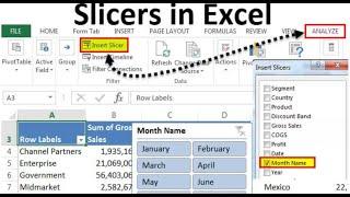 MS Excel में SLICERS का उपयोग कैसे करें?? | Time saving tool | #exceltutorial #excel