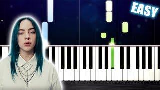 Billie Eilish - bad guy - EASY Piano Tutorial by PlutaX