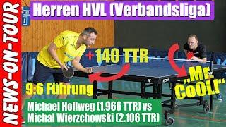  5 Punkte zum Sieg  Michael Hollweg (1.966 TTR) - Michal Wierzchowski (2.106 TTR) 2.2.2025 TT-HVL